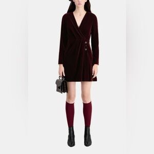 The Kooples Deep Burgundy Blouse